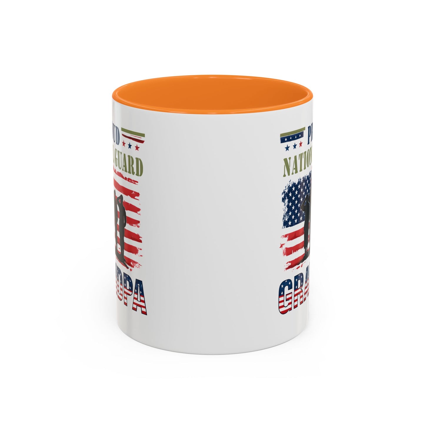 National Guard, Proud Grandpa Coffee Mug, Veteran Appreciation, Gift for Heroes, Military Family Gift