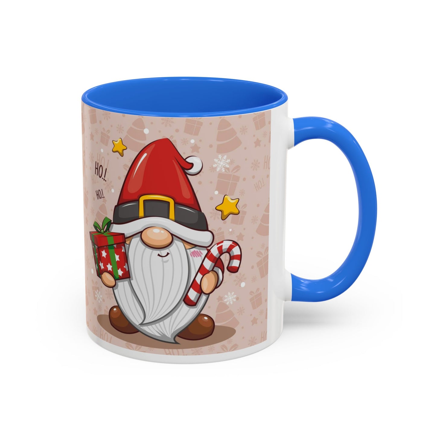 Ho Ho Santa Gnome Christmas Mug, Cute Holiday Coffee Cup, Festive Hot Cocoa Mug, Gnome Lover Christmas Gift, Cozy Winter Drinkware for Holiday Cheer