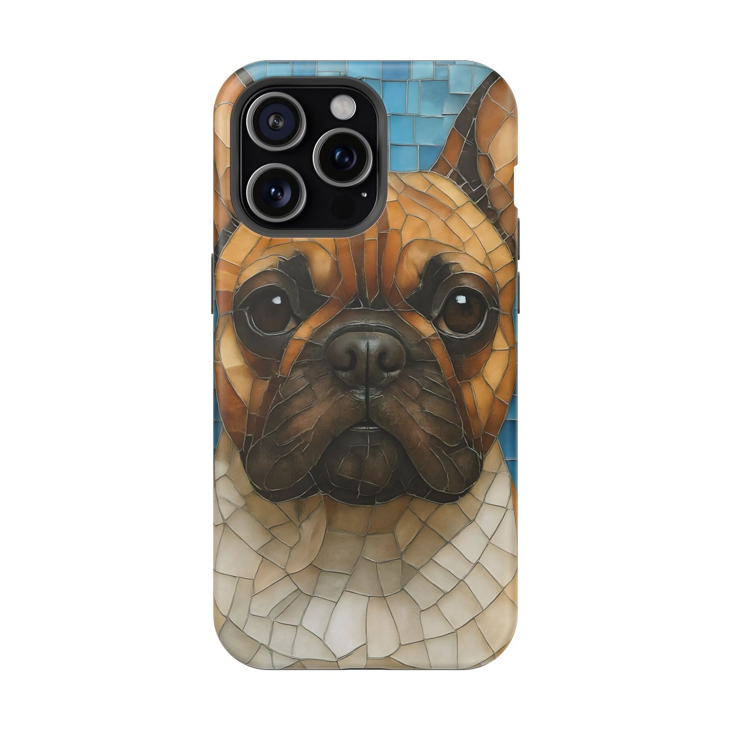 French Bulldog Mosaic Phone Case, French Bulldog Art, Dog iPhone Case, Frenchie Mom, French Bulldog Gift, Dog Lover