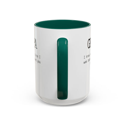 Personalized Grandpa Mug, Gift from Grandchild, Custom Message Coffee Cup, Grandpa Birthday Gift, Father’s Day Mug, Sentimental Gift for Grandpa