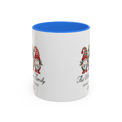 gnome mug, Personalized Family Gnome Christmas Mug, Custom Family Name 2025 Coffee Cup, Cute Holiday Gift for Family, Christmas Gnome Mug Keepsake