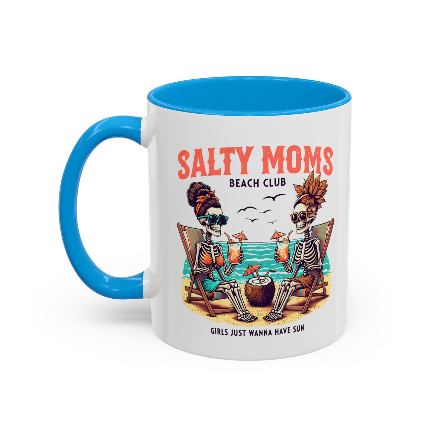 Bonus Mom Gift, Salty Moms Beach Club Mug, Salty Mug, Summer Mom Mug, Hot Mom Summer, Beach Club Mug, Stay Salty Mug, Beach Days