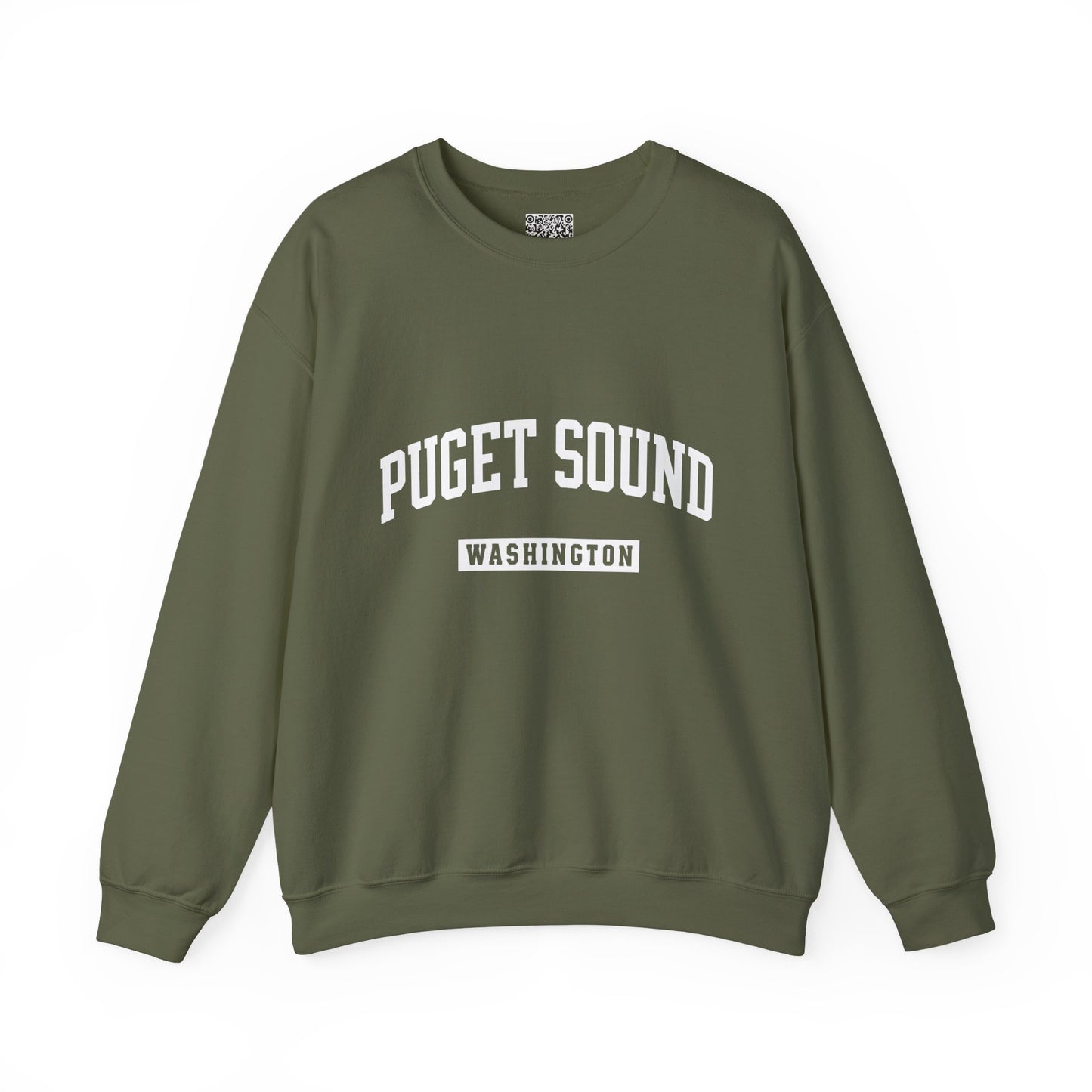 Puget Sound Washington Crewneck Sweatshirt, Tacoma, WA Pullover, Washington Vacation Gift, Unisex Washington Shirt, Souvenir