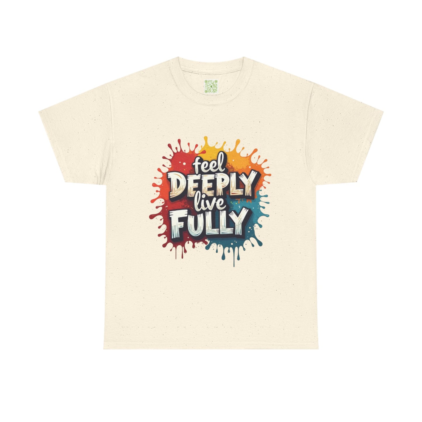 Enneagram  Type 4 Feel Deeply Live Fully Tee, Enneagram Gift, Individualist T-Shirt, Graphic Tshirt, Enneagram Merch