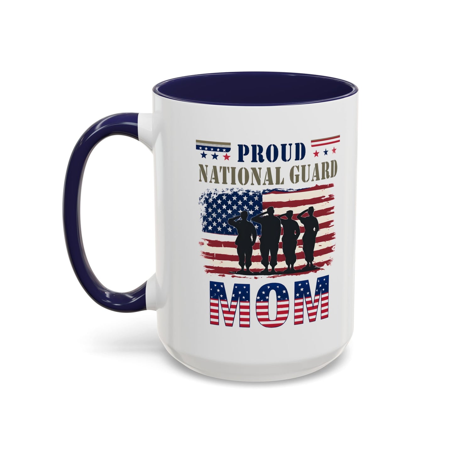 Proud National Guard Mom Mug, Army National Guard, Armed Forces, Veteran Appreciation, Military Family Gift