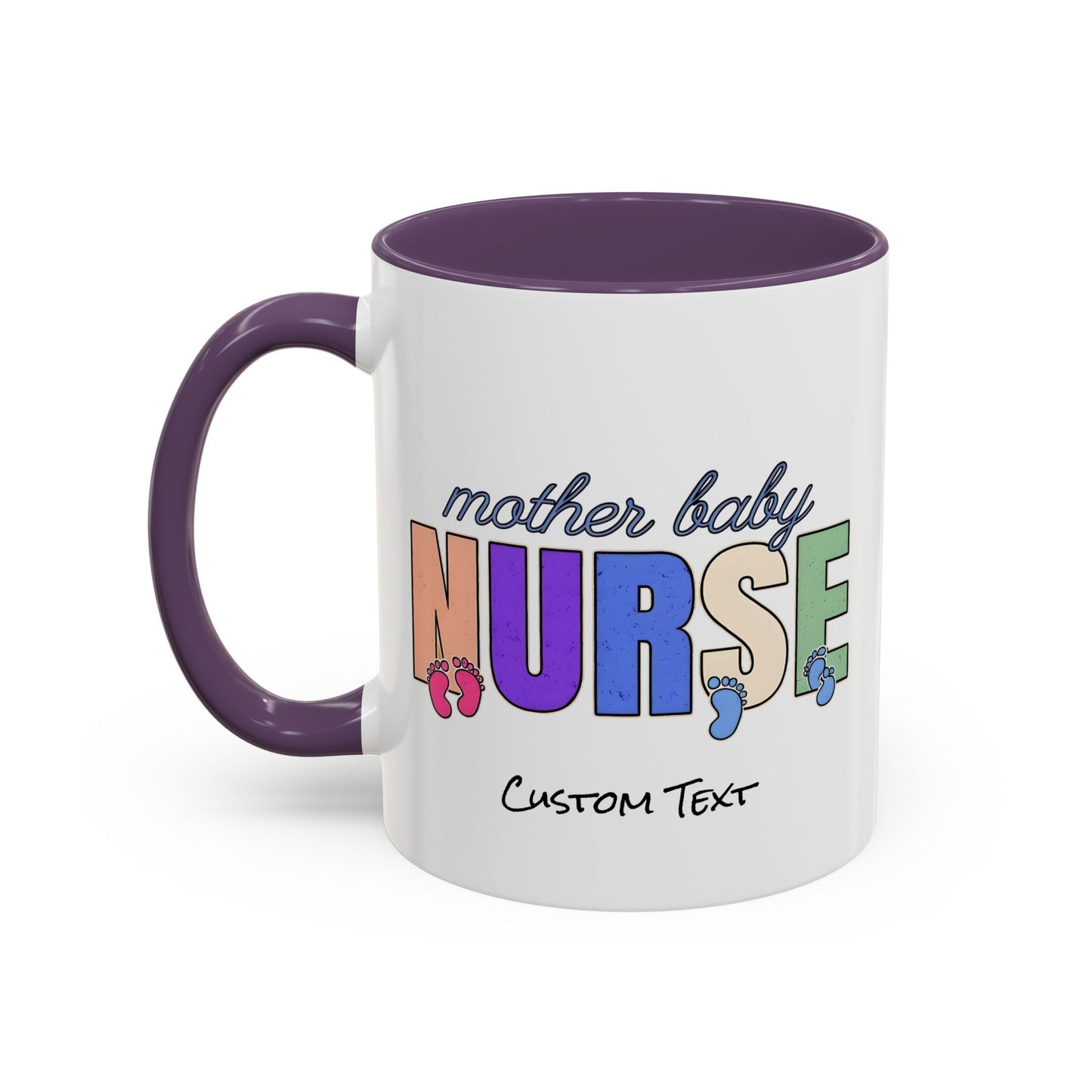Mother Baby Nurse Coffee Mug, Nurse Practitioner Gift, Labor and Delivery Mug, Delivery Nurse Coffee, Postpartum Gift