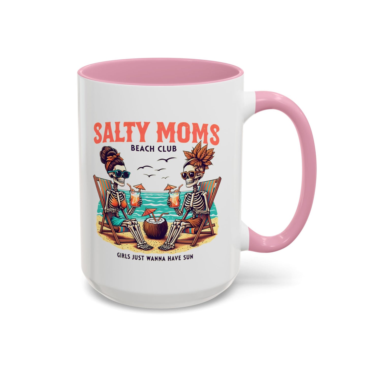 Bonus Mom Gift, Salty Moms Beach Club Mug, Salty Mug, Summer Mom Mug, Hot Mom Summer, Beach Club Mug, Stay Salty Mug, Beach Days