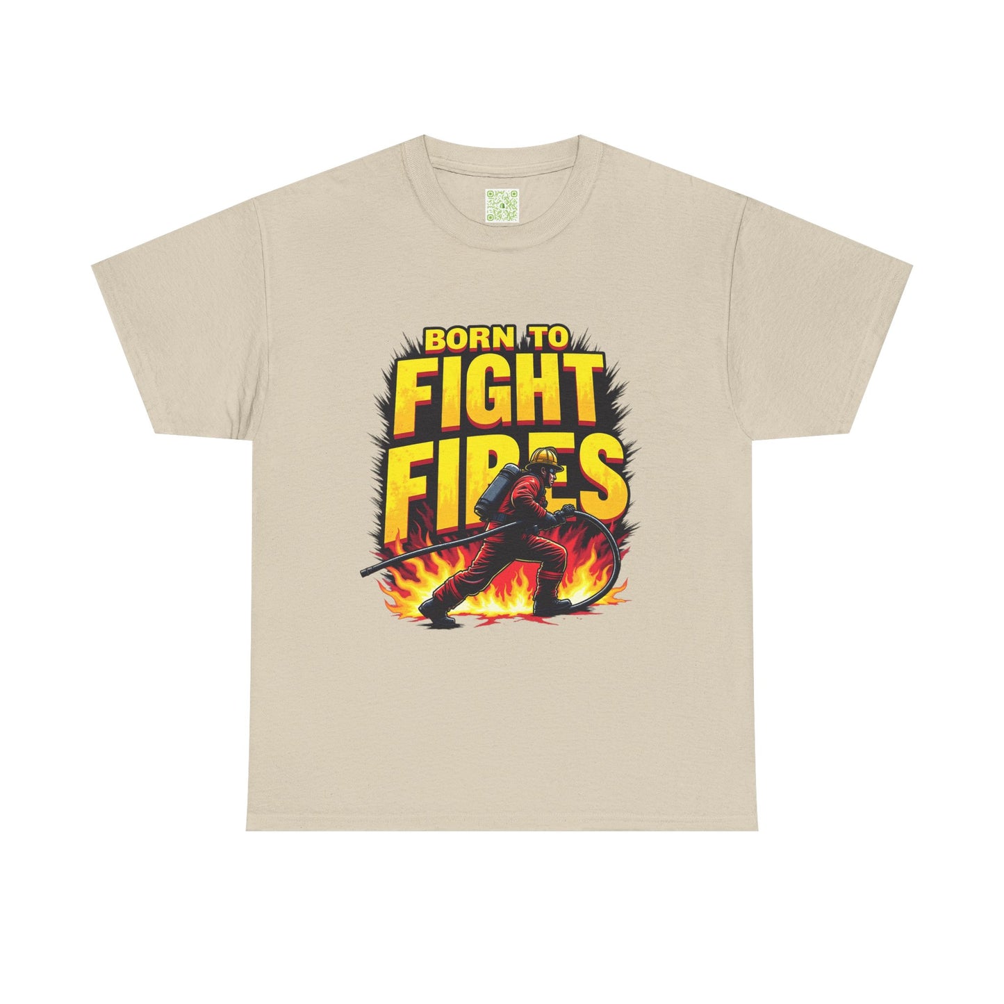 Firefighting Born to Fight Fires Shirt, Firefighter Graphic Tee, Born to Fight Fires Shirt, Unisex Firefighter Gift, First Responder Apparel