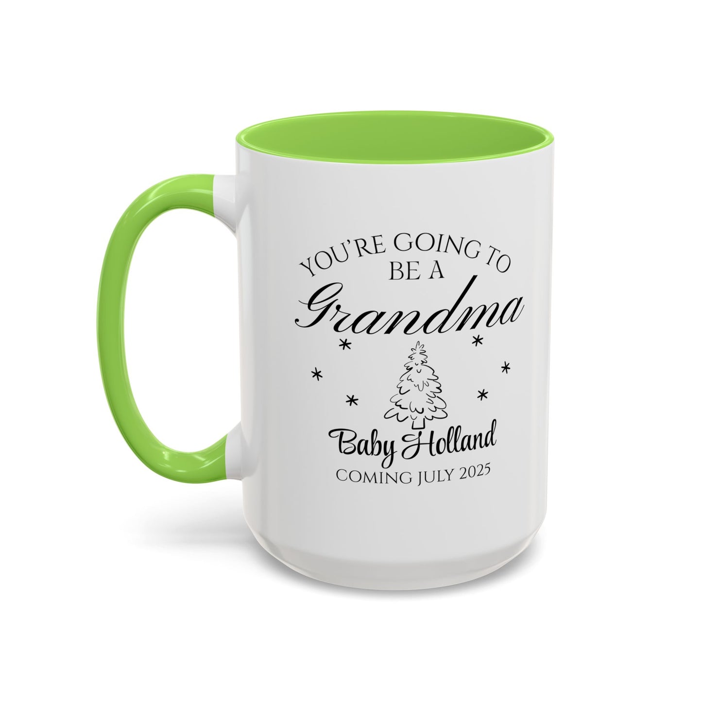 You’re Going to Be a Grandma Mug, Pregnancy Announcement Coffee Cup, New Grandma Gift, Baby Reveal Mug for Grandparents, 2025 Baby Announcement