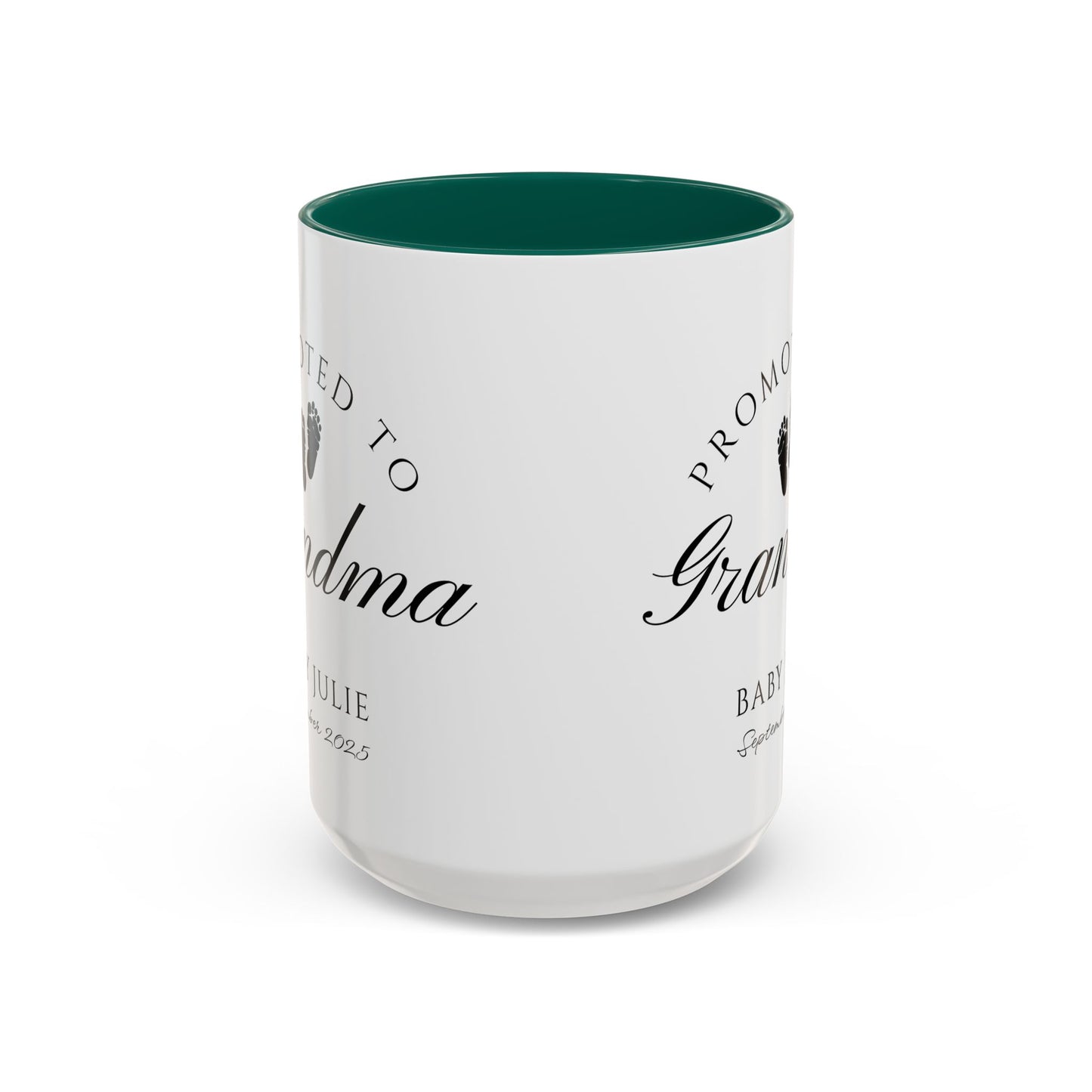 Promoted to Grandma Mug, Pregnancy Announcement Coffee Cup, Baby Reveal Gift, New Grandparent Mug, Grandma to Be Gift, Custom Baby Announcement