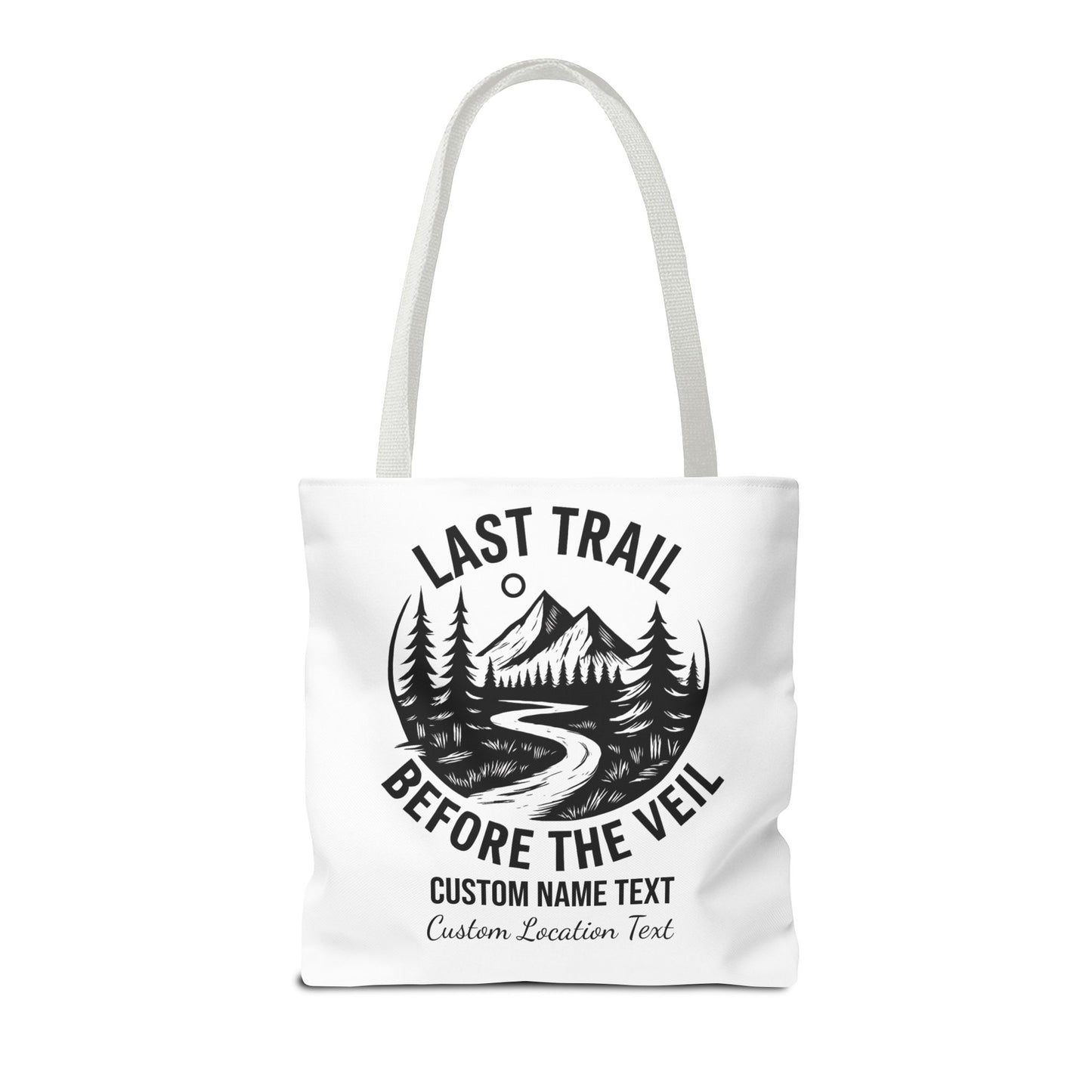 Bachelorette Last Trail Before the Veil Tote, Bride Tote Bag, Bridesmaid Tote Bags, Hen Party Favors, Bride Squad