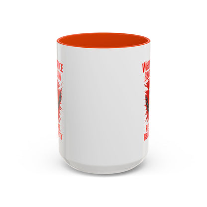 anti trump mug, chinga la mirgra, When Injustice Becomes Law, Resistance Mug, Social Justice Mug, Equality Coffee Cup, Resist Mug Gift