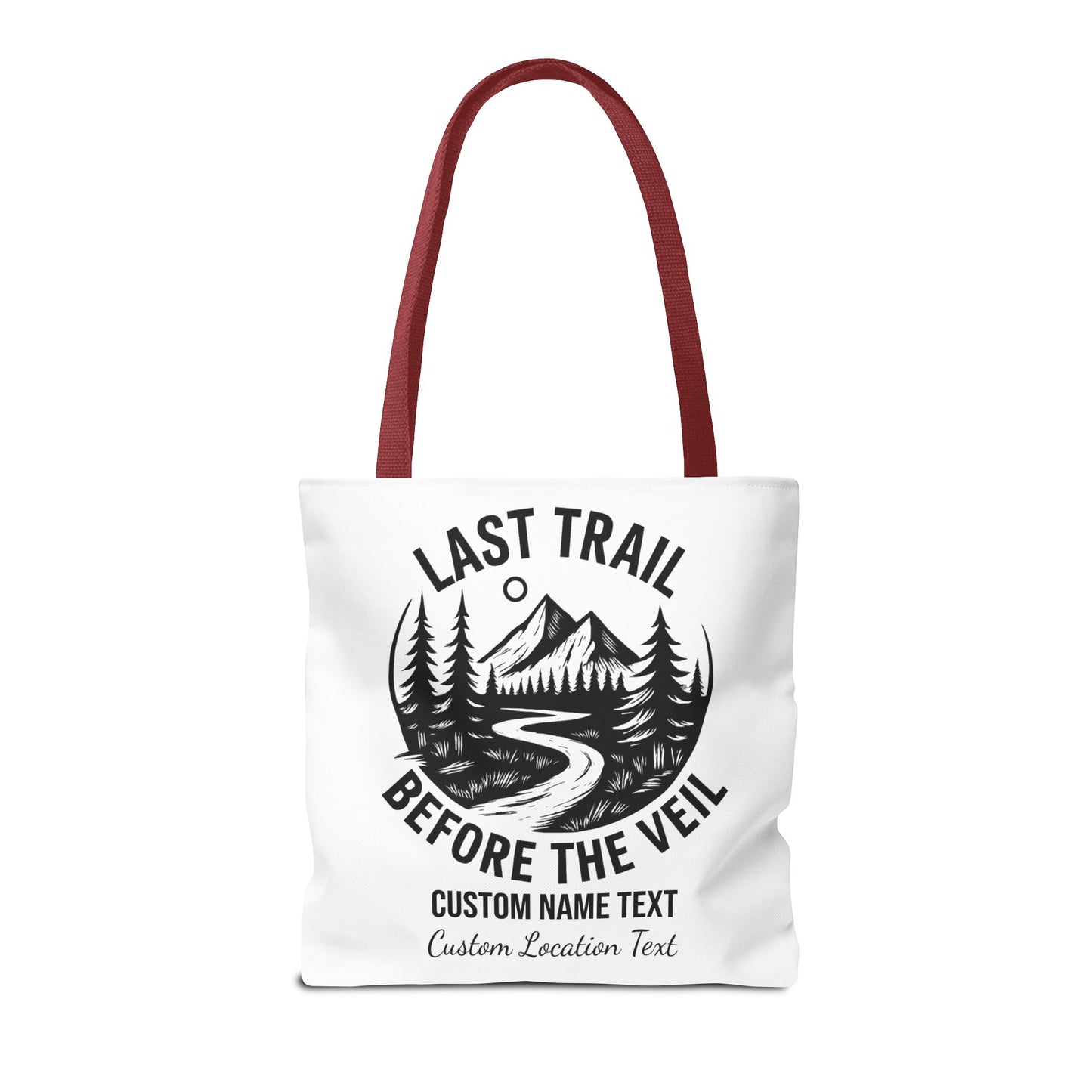 Bachelorette Last Trail Before the Veil Tote, Bride Tote Bag, Bridesmaid Tote Bags, Hen Party Favors, Bride Squad