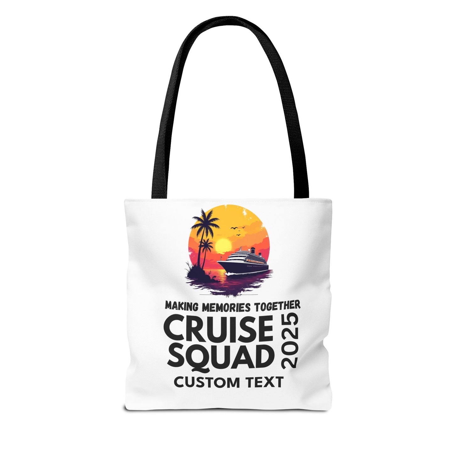 Personalized Cruise Squad Tote Bag, Family Cruise 2025, Matching Tote Bag, Vacation Tote, Family Vacation 2025, Cruise Bag