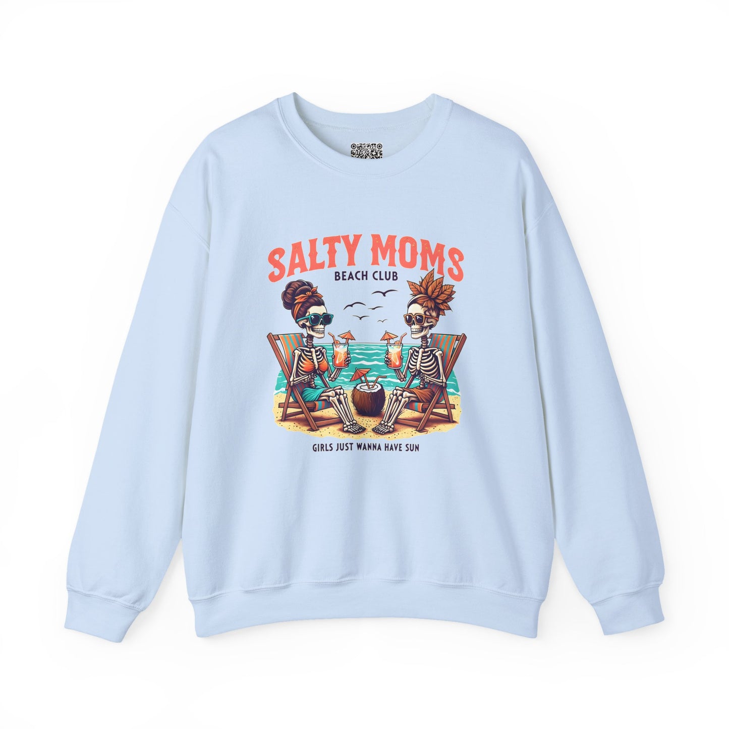 Salty Moms Beach Club Sweatshirt, Beach Club Shirt, Summer Vibes, Girls Wanna Have Sun, Stay Salty Shirt, Beach Days