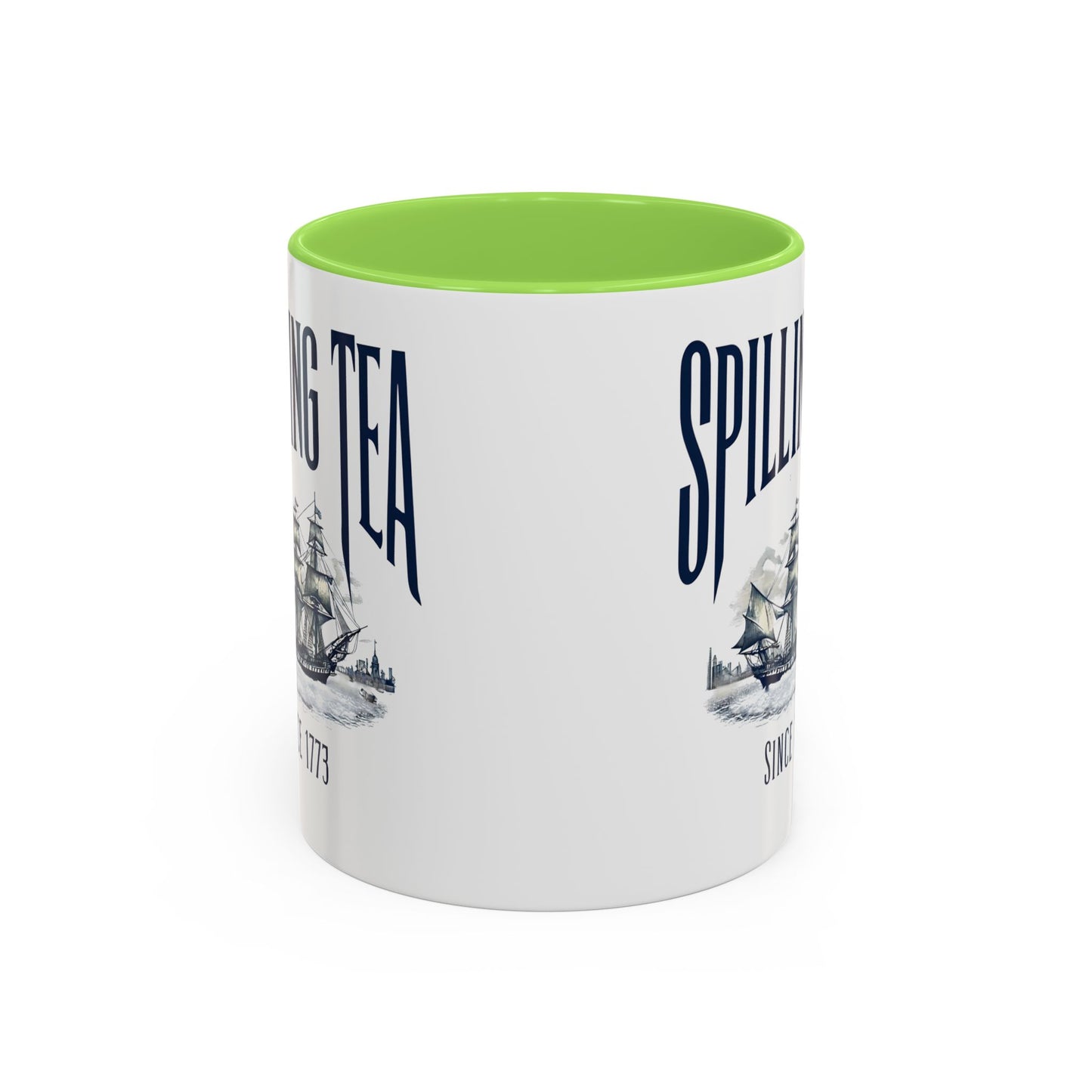 Spilling Tea Since 1773 Coffee Mug, Patriotic Coffee Mug, Funny Patriot Gift, American Freedom, Memorial Day