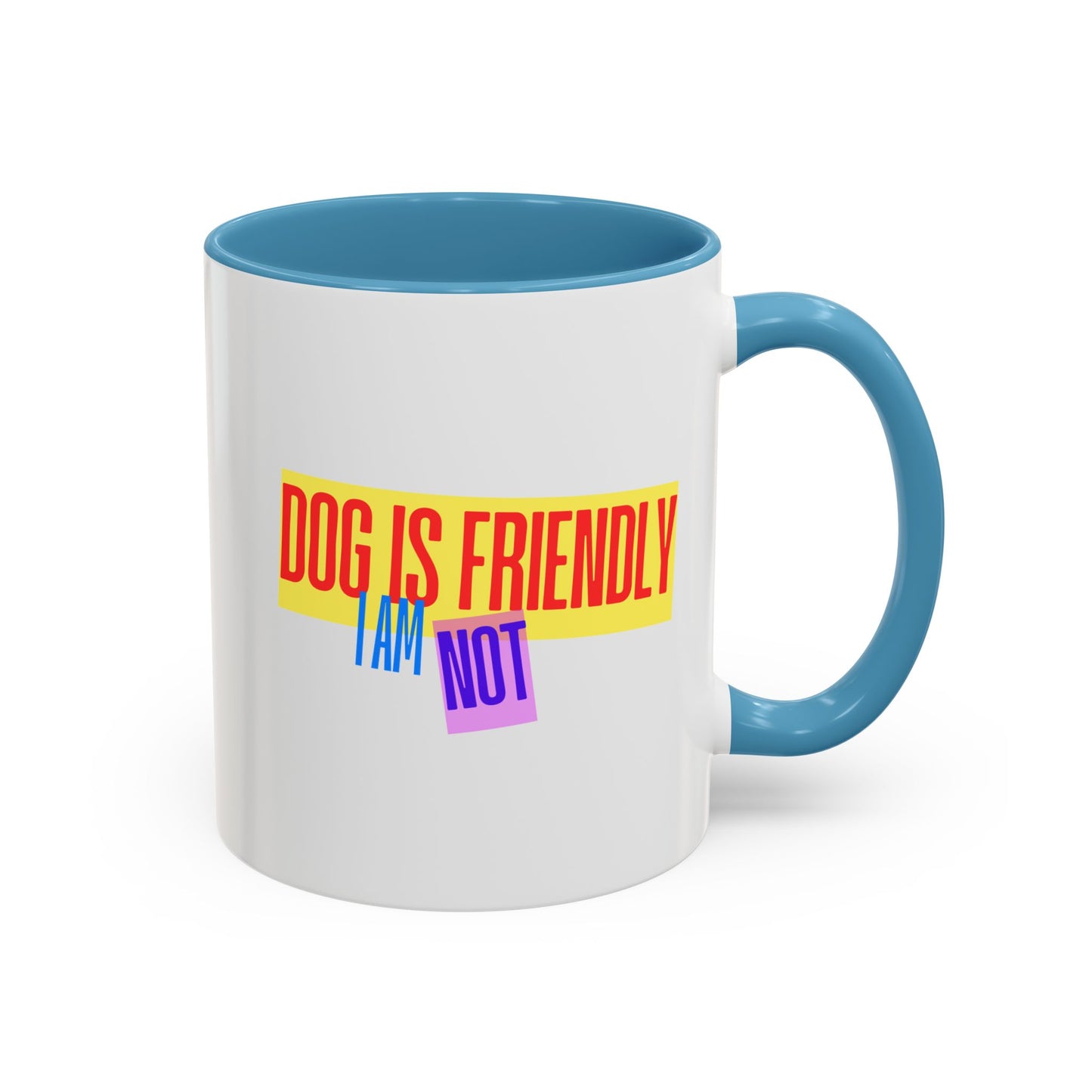 Funny Dalmatian Dog Lover Mug, Dog is Friendly, I am Not Coffee Cup, Perfect Gift for Dog Moms, Pet Lovers, and Dalmatian Fans