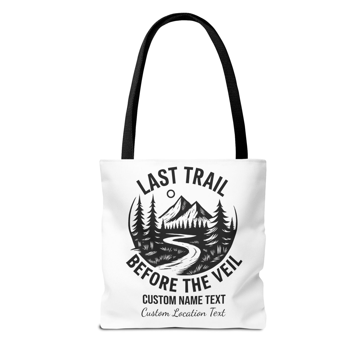 Bachelorette Last Trail Before the Veil Tote, Bride Tote Bag, Bridesmaid Tote Bags, Hen Party Favors, Bride Squad