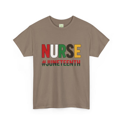 Juneteenth Nurse Unisex Tee, Celebrate Freedom, Black History Shirt, African American Pride, Black Culture Shirt