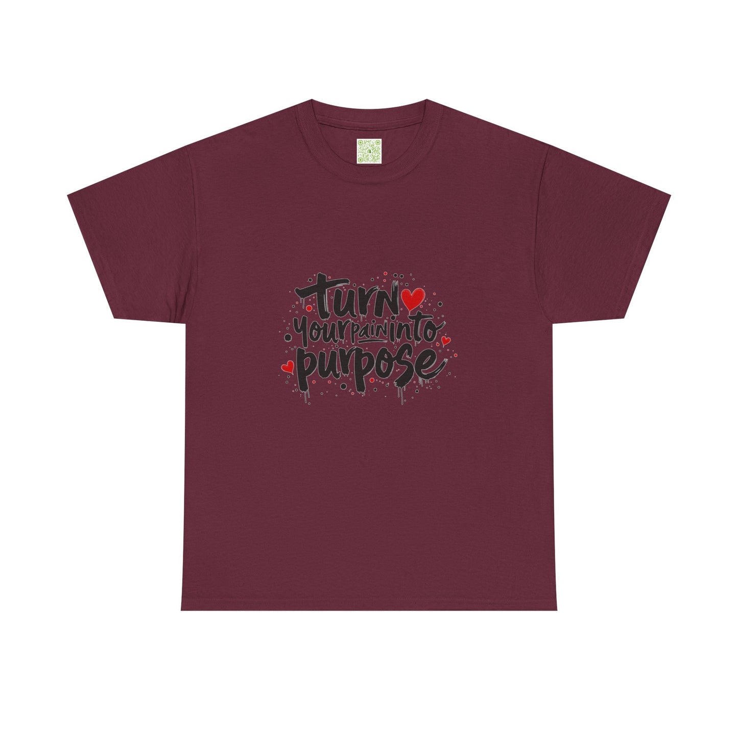 Enneagram Four Shirt, Turn Pain into Purpose Tee, Personality Type 4, Enneagram 4 Tee, Self Growth, Enneagram Types Gift