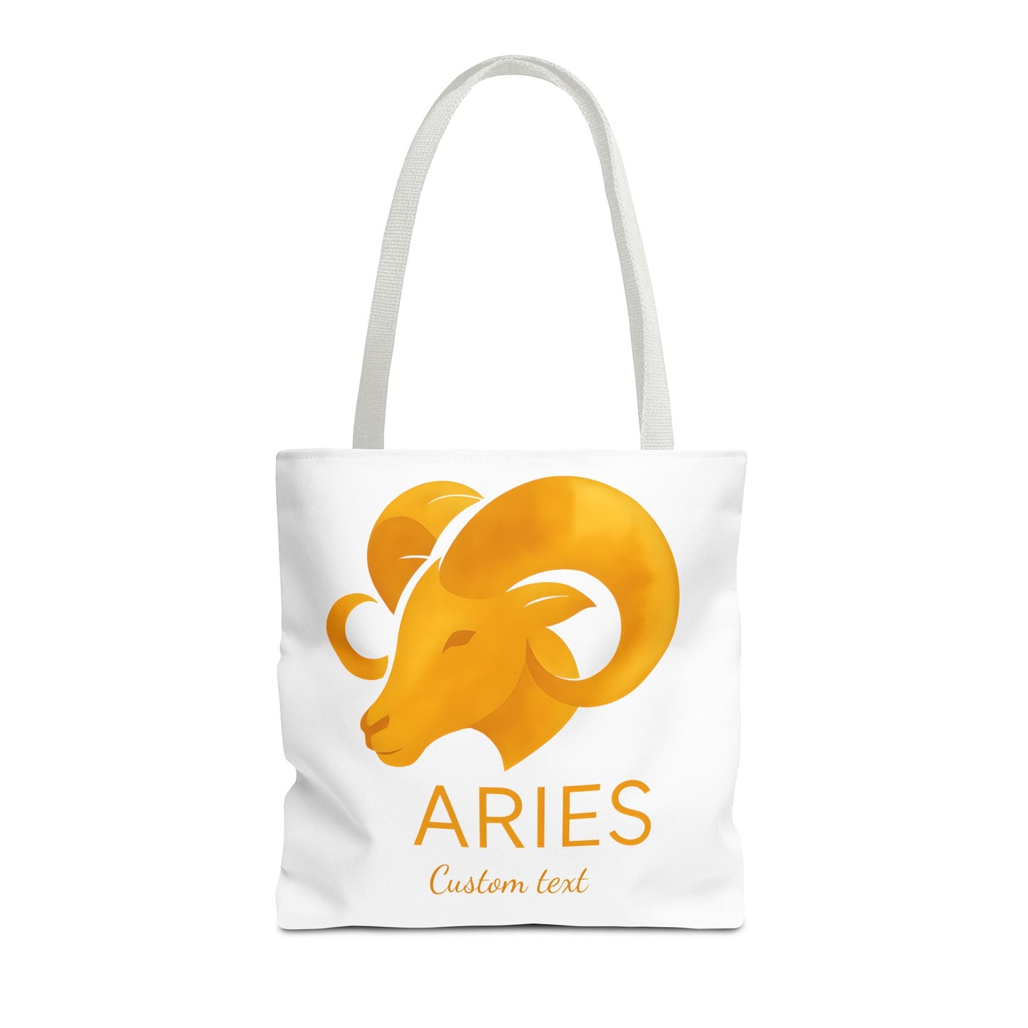 Aries Zodiac Personalized Tote Bag, Artistic Tote Bag, Astrology Bag, Unique Tote Bag, Aries Birthday Gift