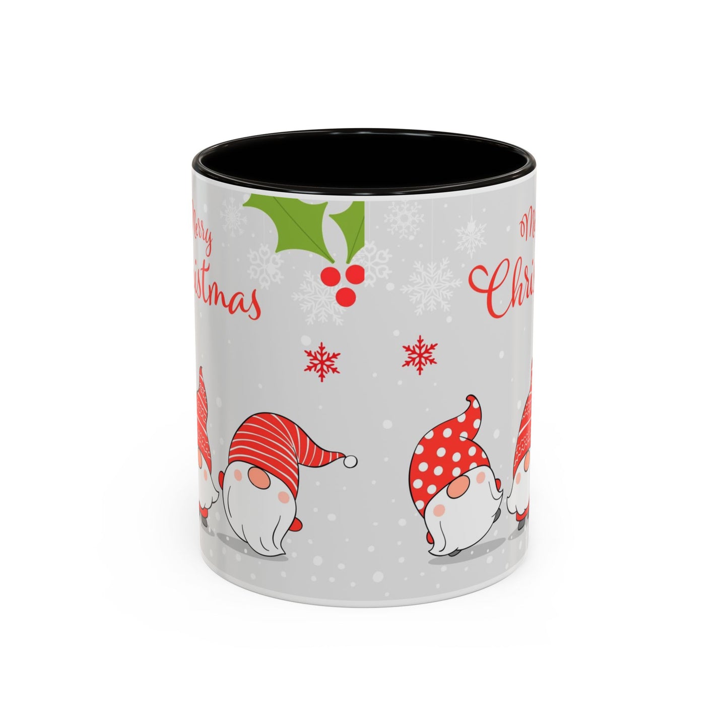 Dancing Merry Christmas Gnome Mug, Cute Holiday Coffee Cup, Festive Winter Gift for Gnome Lovers, Christmas Morning Hot Cocoa Cup, Holiday Drinkware