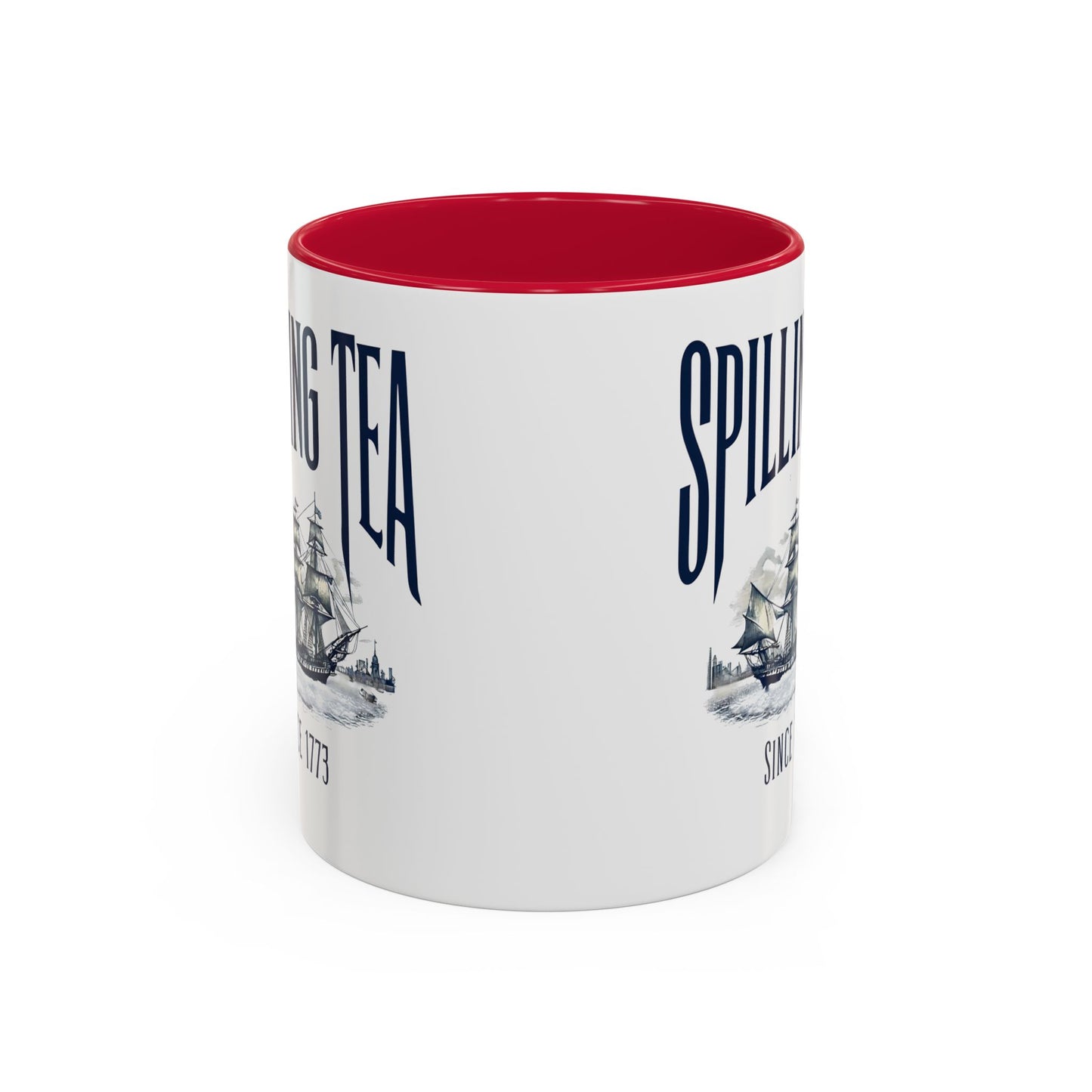 Spilling Tea Since 1773 Coffee Mug, Patriotic Coffee Mug, Funny Patriot Gift, American Freedom, Memorial Day