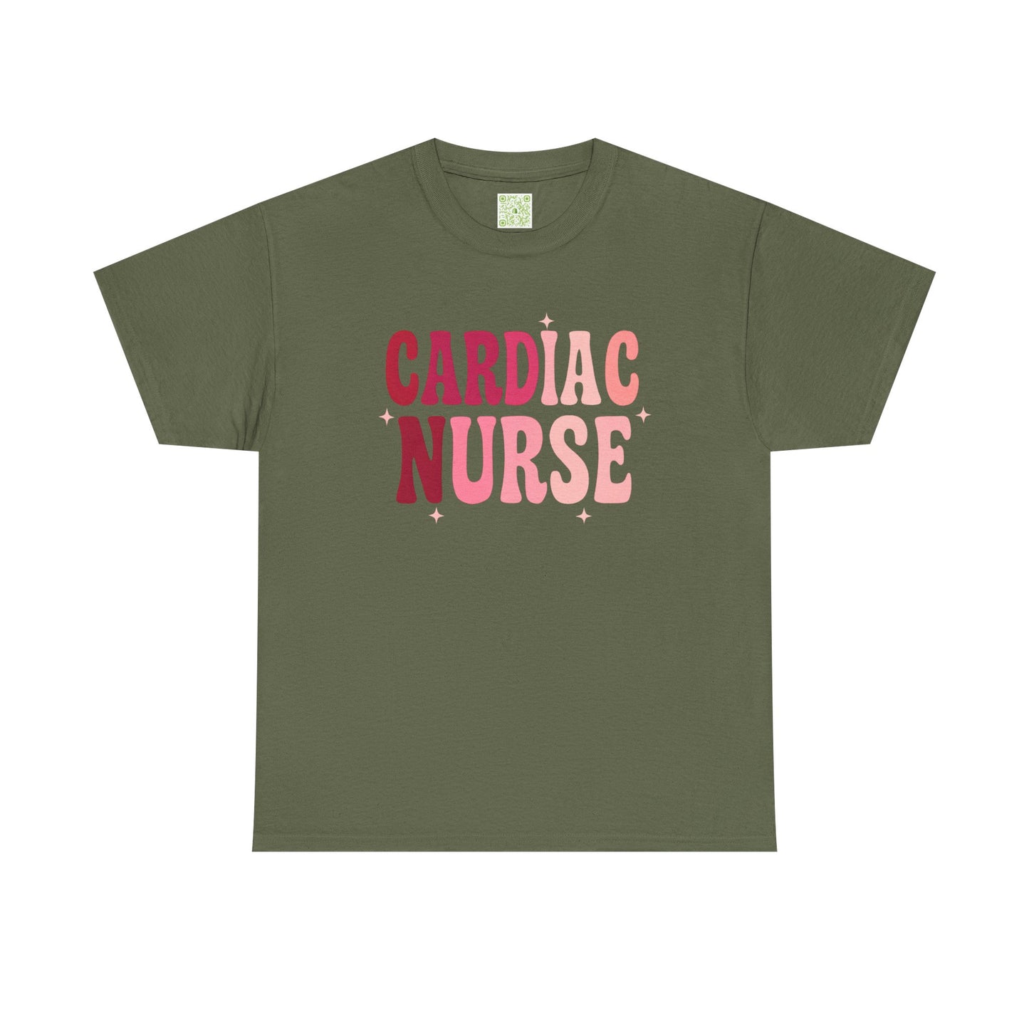 Cardiac Nurse Unisex Cotton Tee, Cardiac Nurse Shirt, Nursing Supervisor Gift, Future Nurse Shirt, Nurse Squad Apparel