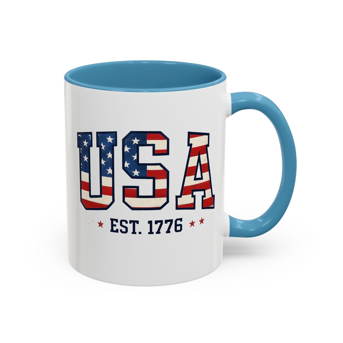 USA Patriotic Coffee Mug, Memorial Day Mug, American Flag Mug, Patriotic Mug, Freedom Cup, USA Flag Mug, Fourth of July