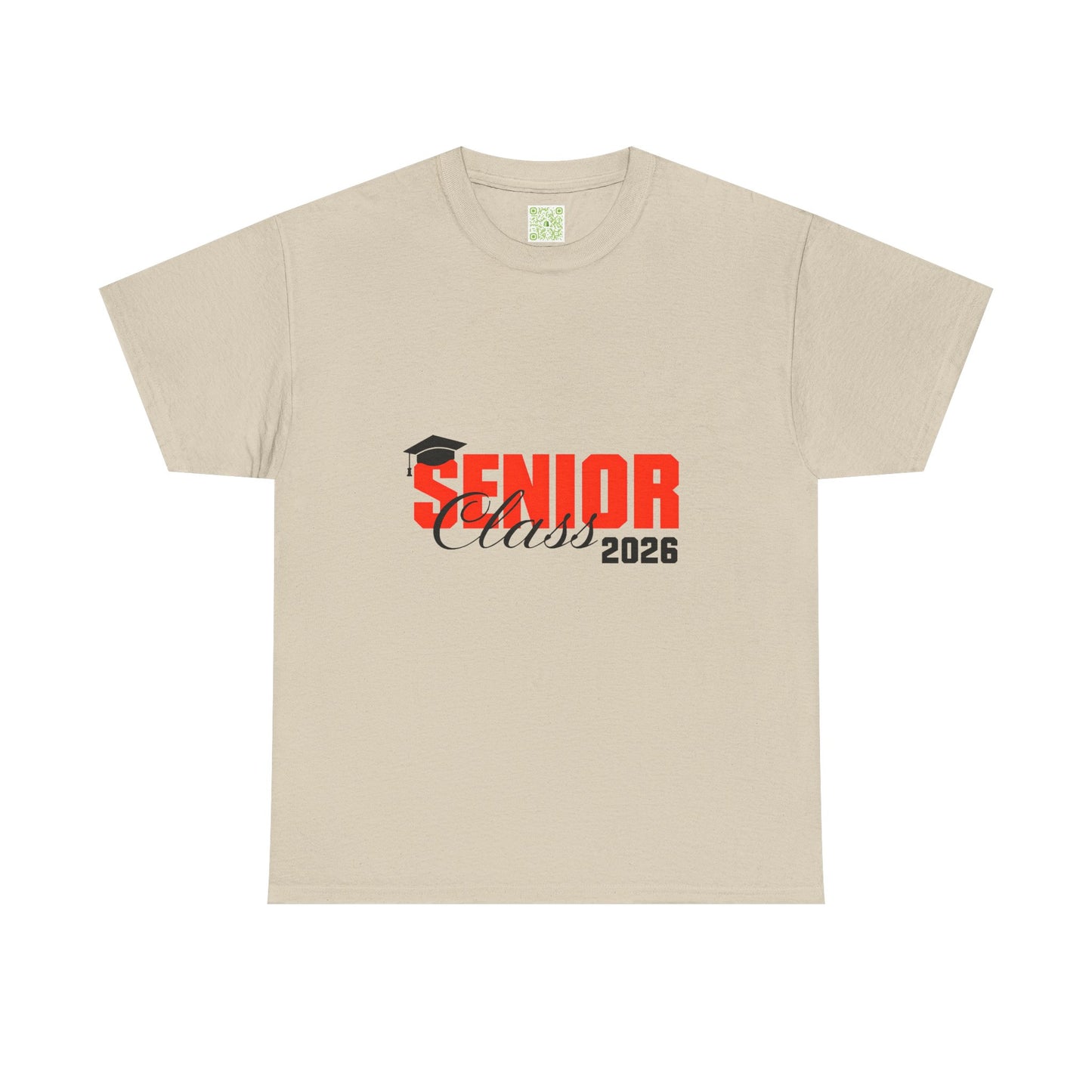 Senior Class 2026 Unisex Heavy Cotton Tee - Graduation Shirt, Senior Celebration Tee, Class of 2026 Apparel, Graduation Gift, School [...]