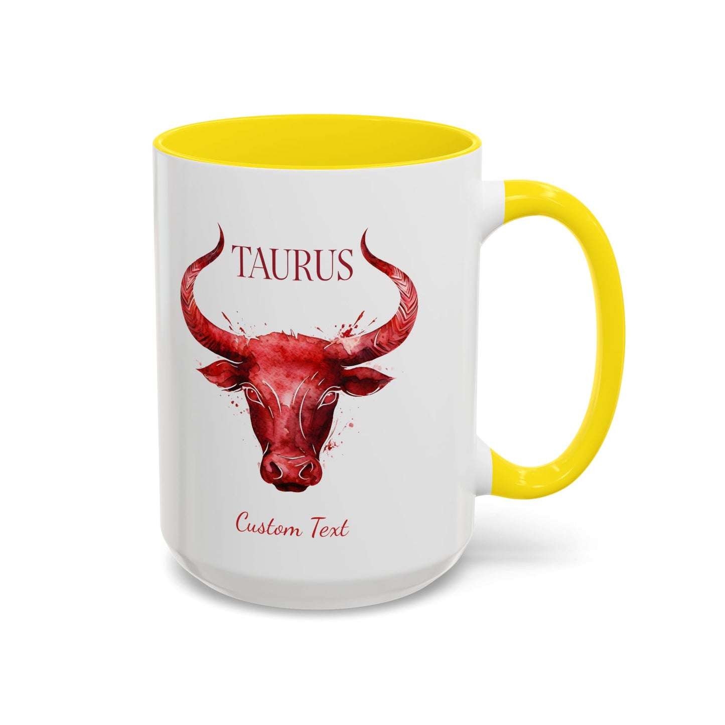 Personalized Taurus Coffee Mug, Zodiac Mug, Astrology Mug, Taurus Zodiac Gift, Custom Zodiac Gift, Birth Month Cup