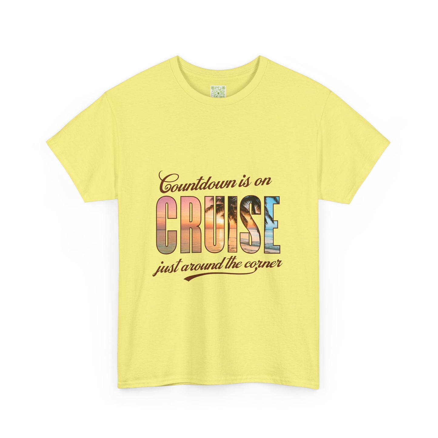Cruise Countdown Heavy Cotton Tee, Cruise Squad 2025 Shirt, Family Vacation 2025 Tee, Family Cruise Shirt, Custom Travel Shirt