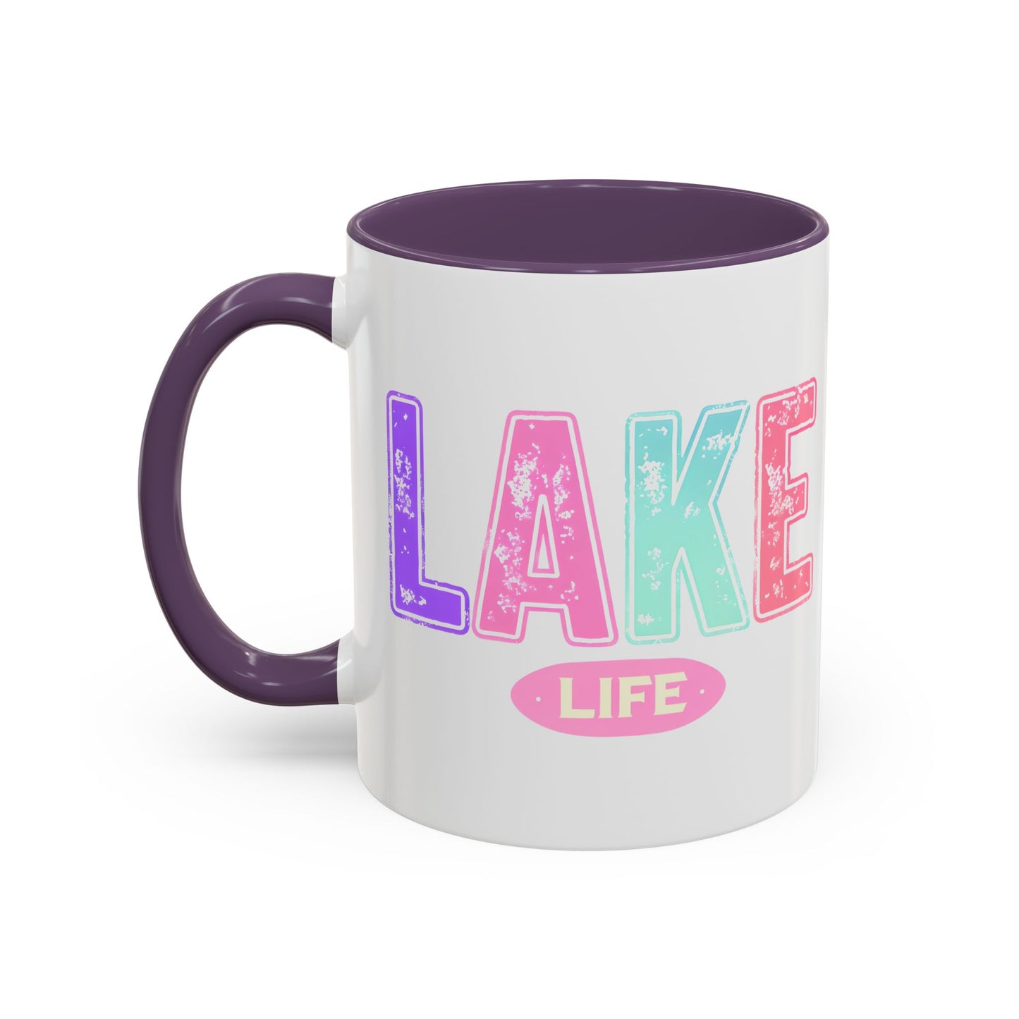 Lake Life Accent Coffee Mug, Great Lakes Mug, Michigan Gifts, Lake Vibes, Modern Mug, Lake House Gifts, Lakehouse Decor
