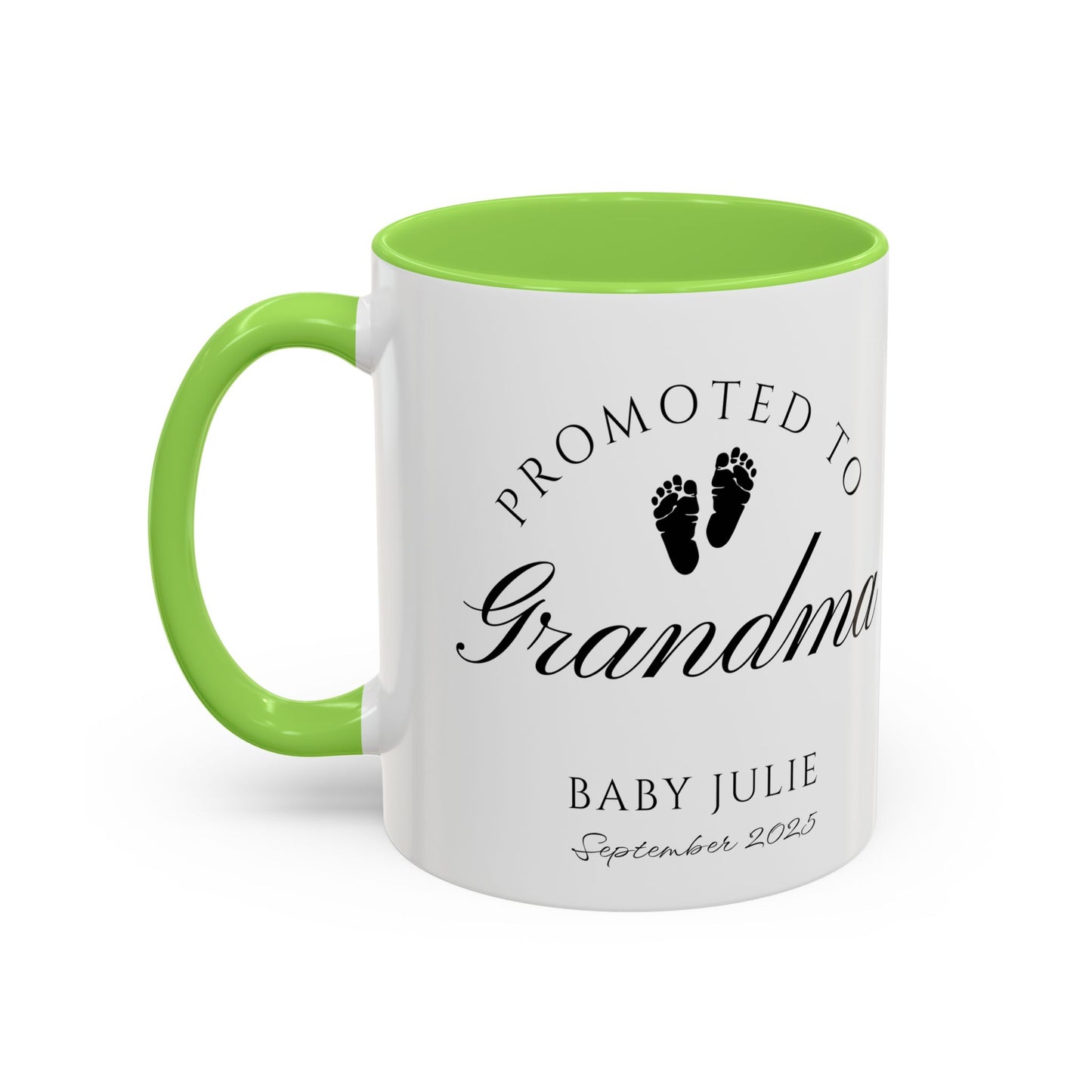 Promoted to Grandma Mug, Pregnancy Announcement Coffee Cup, Baby Reveal Gift, New Grandparent Mug, Grandma to Be Gift, Custom Baby Announcement