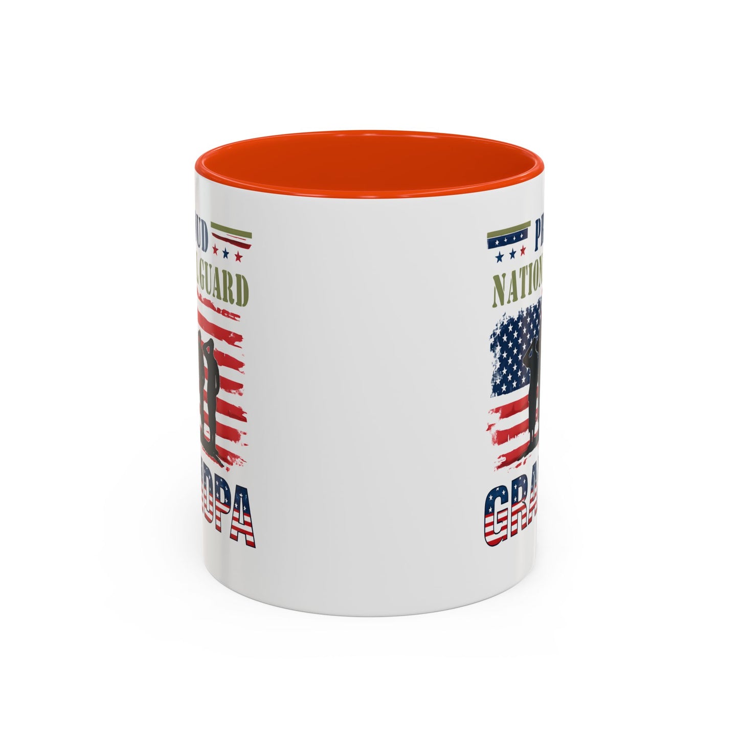 National Guard, Proud Grandpa Coffee Mug, Veteran Appreciation, Gift for Heroes, Military Family Gift