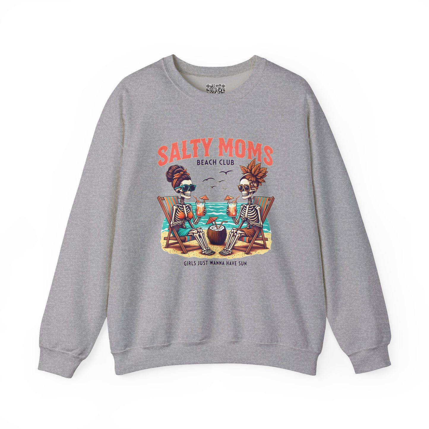 Salty Moms Beach Club Sweatshirt, Beach Club Shirt, Summer Vibes, Girls Wanna Have Sun, Stay Salty Shirt, Beach Days