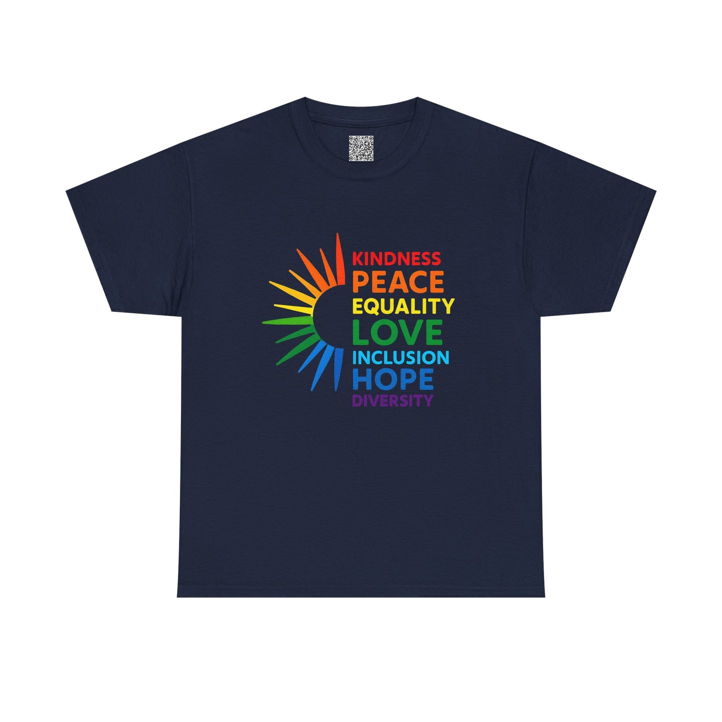 LGBTQ Pride Tee, Kindness Peace Equality Love Inclusion Hope Diversity, LGBT TShirt, Pride Outfit