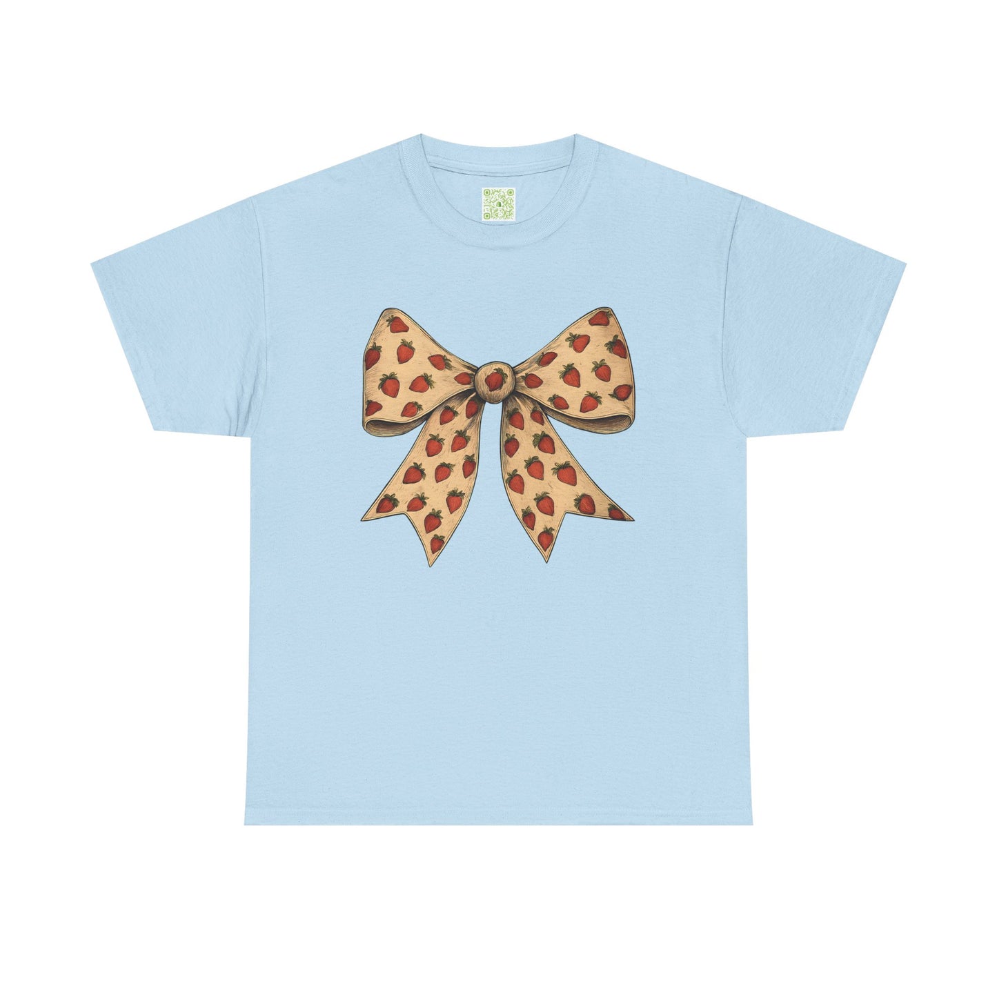 Strawberry Coquette Bow Shirt, Cute Summer Shirt, Summer Vibes, Strawberry Season Tee, Coquette Summer, Strawberry Top