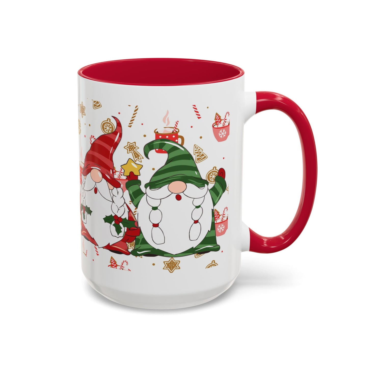 Joyous Gnome Christmas Mug Collection, Cute Holiday Coffee Cup, Festive Gnome Gift, Christmas Morning Hot Cocoa Mug, Holiday Drinkware for Family