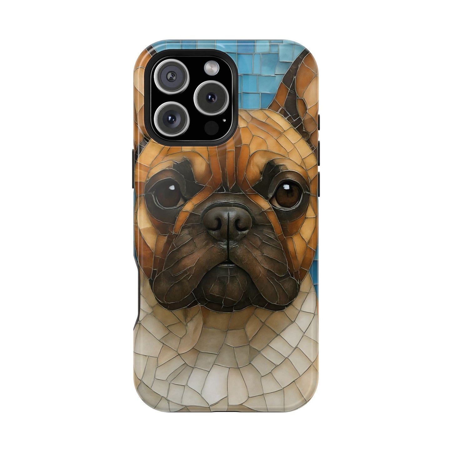 French Bulldog Mosaic Phone Case, French Bulldog Art, Dog iPhone Case, Frenchie Mom, French Bulldog Gift, Dog Lover