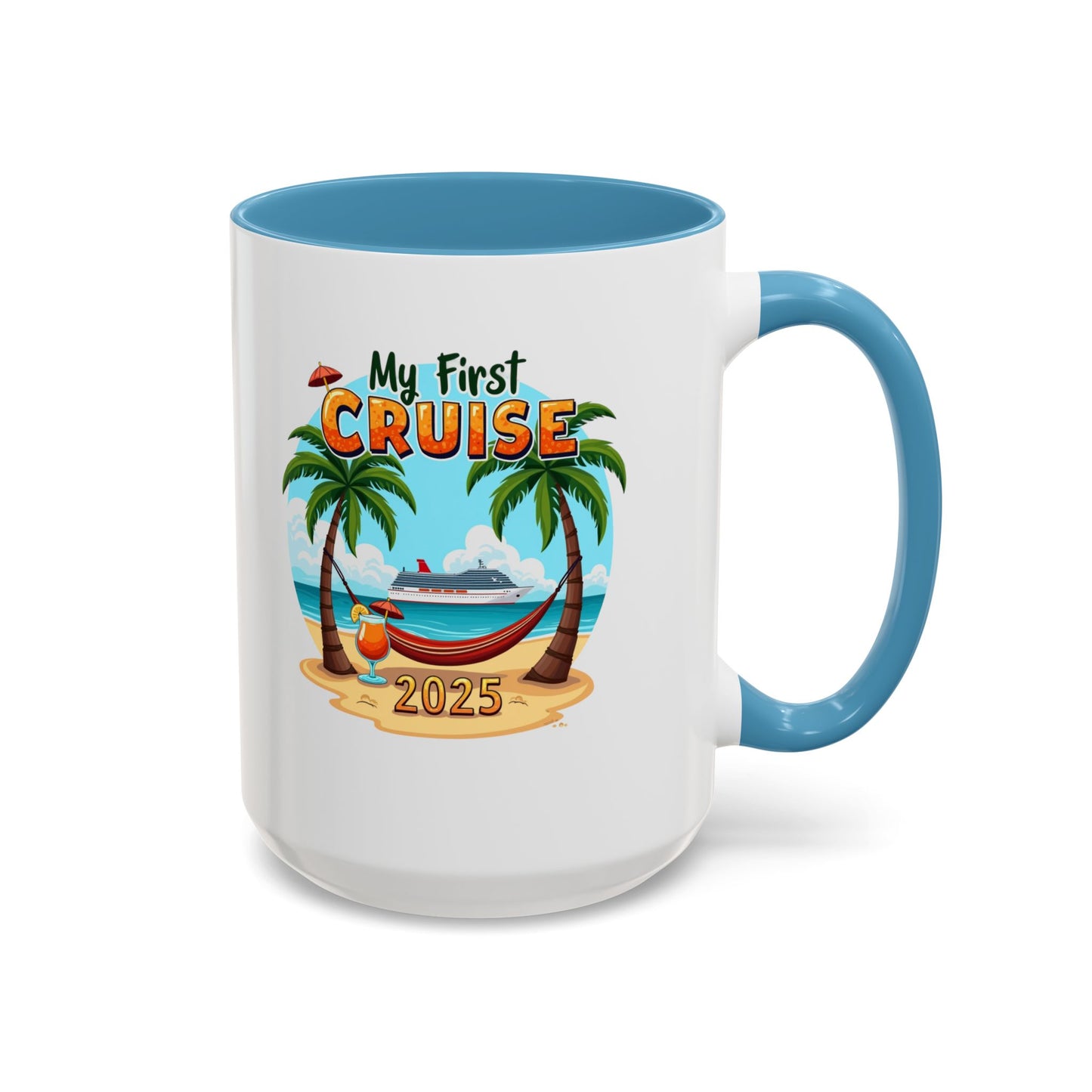 My First Cruise Coffee Mug, Royal Caribbean Mug, Cruise Gift, Cruise Ship Mug, Disney Cruise Line, Travel Mode