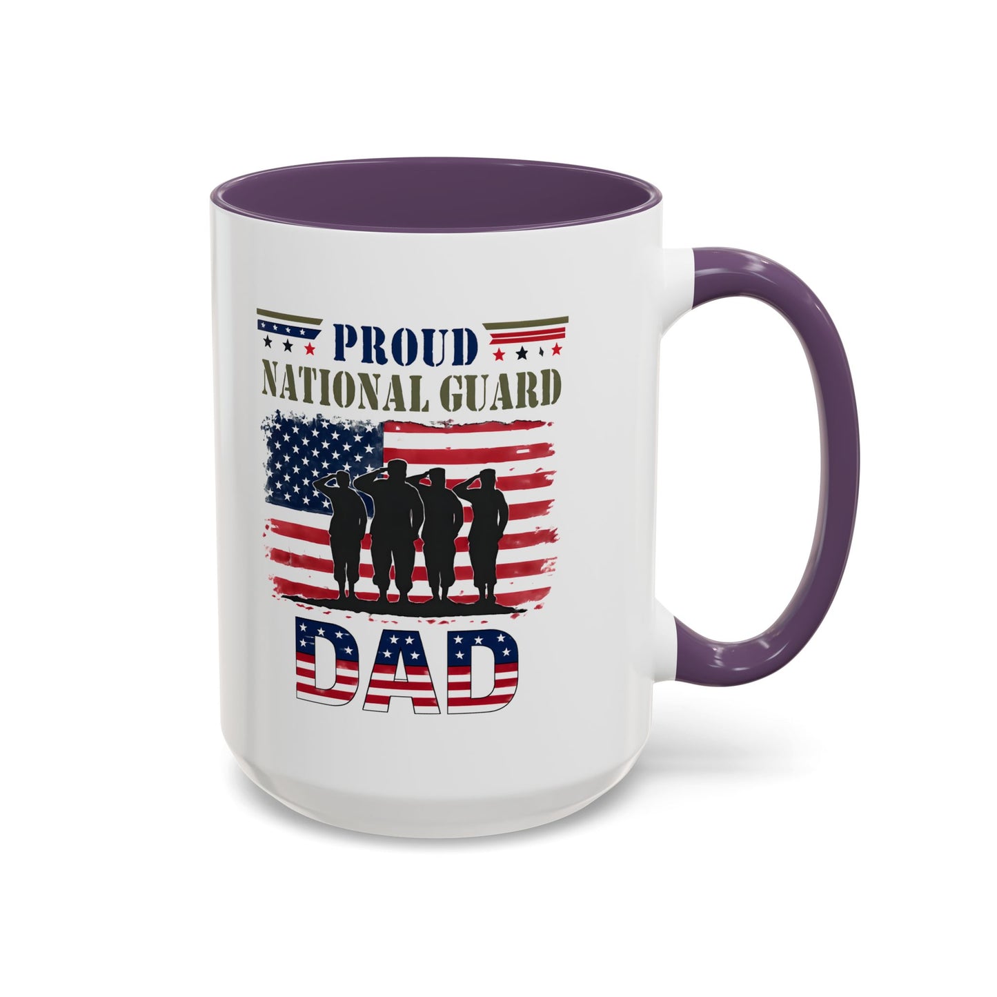 Proud National Guard Dad Coffee Mug, Army National Guard, Veteran Appreciation, Military Family Gift, Gift For Heroes