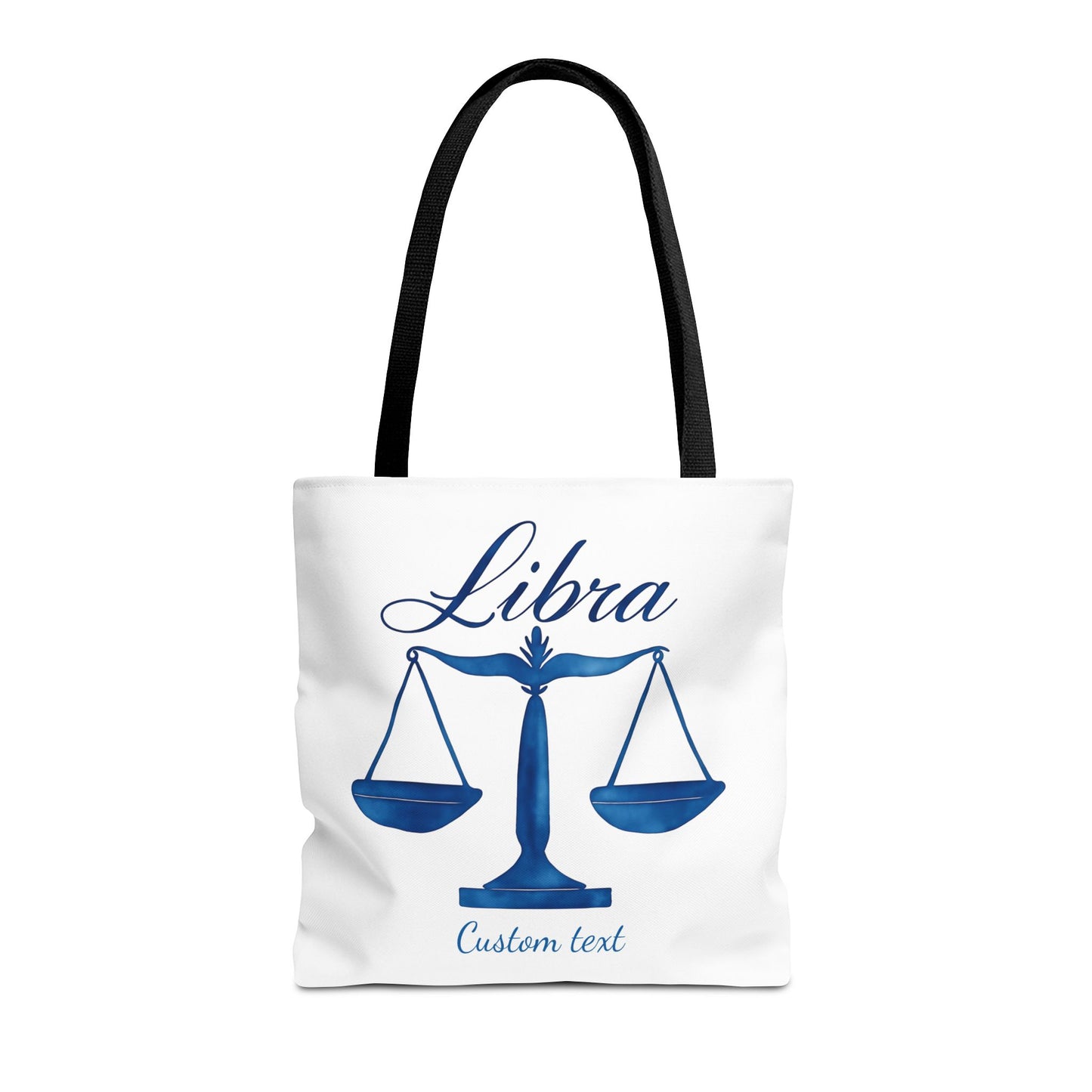 Libra Zodiac Personalized Tote Bag, Artistic Tote Bag, Astrology Lover Tote, Trendy Tote Bag, Unique Weekender Bag