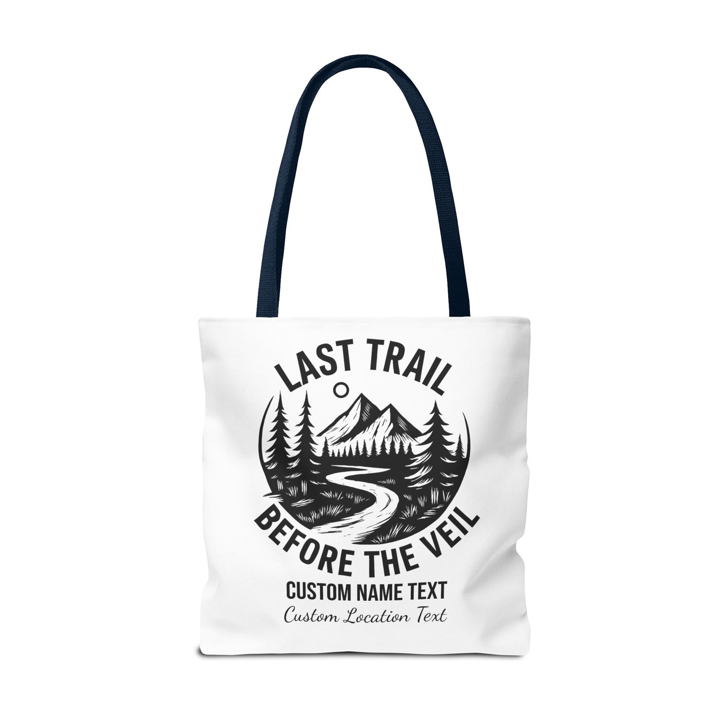 Bachelorette Last Trail Before the Veil Tote, Bride Tote Bag, Bridesmaid Tote Bags, Hen Party Favors, Bride Squad