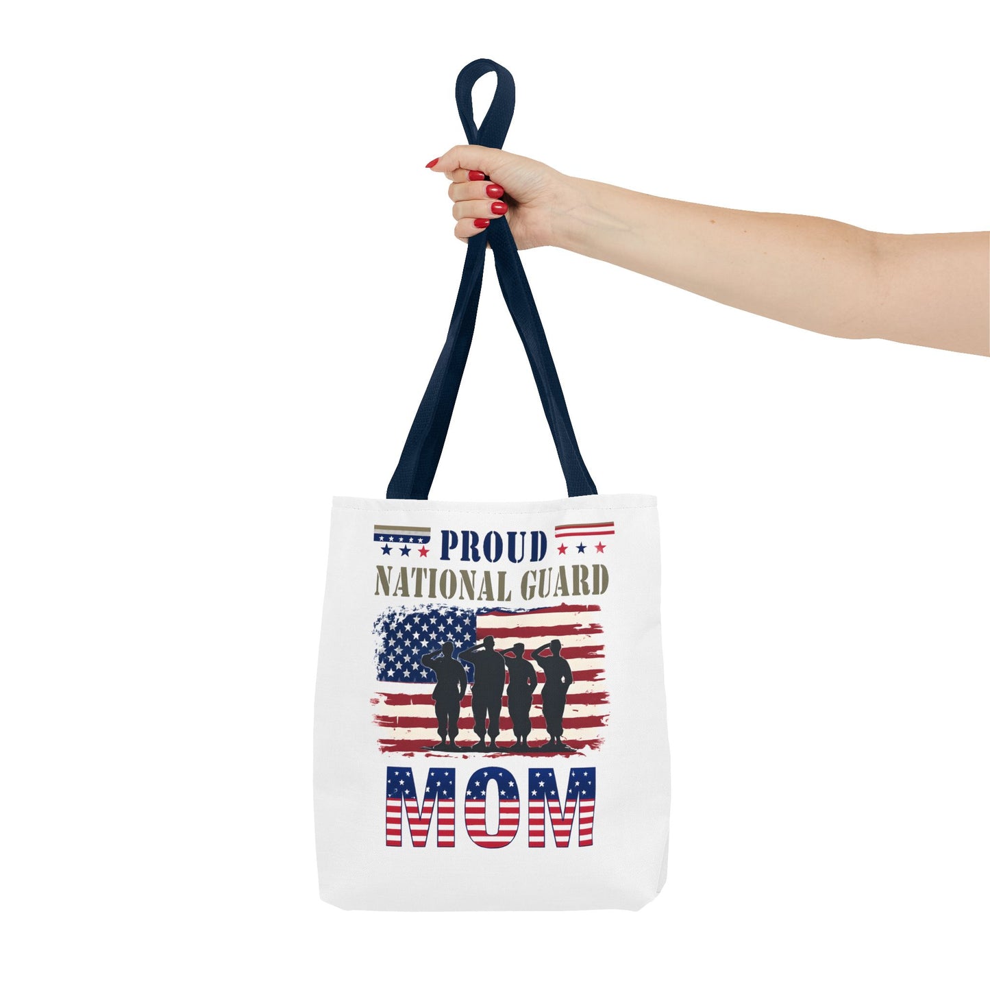 Proud National Guard Mom Tote Bag, Proud Army Mom, Marine Mom, Army Wife, Military Mom, Military Tote Bag, USA