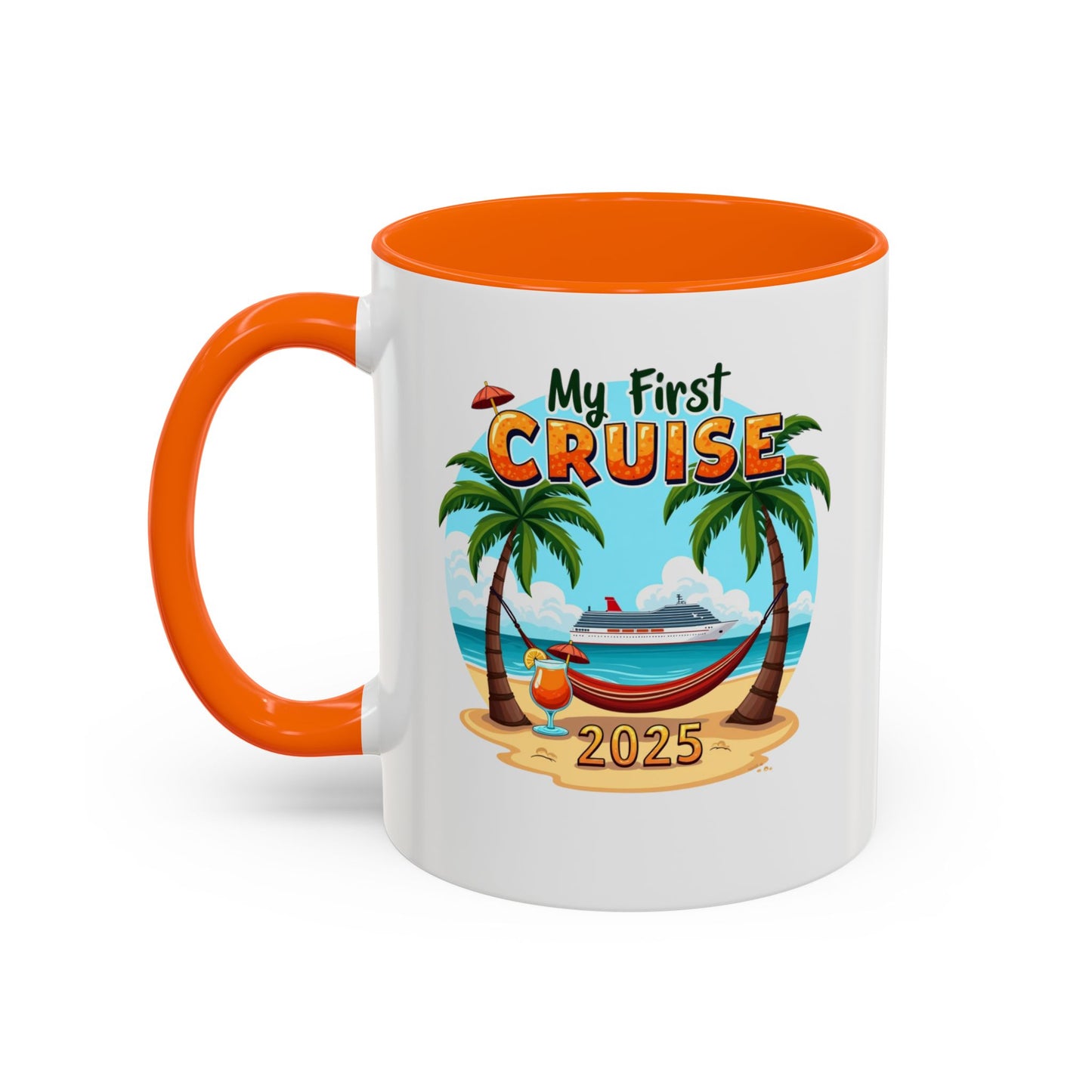 My First Cruise Coffee Mug, Royal Caribbean Mug, Cruise Gift, Cruise Ship Mug, Disney Cruise Line, Travel Mode