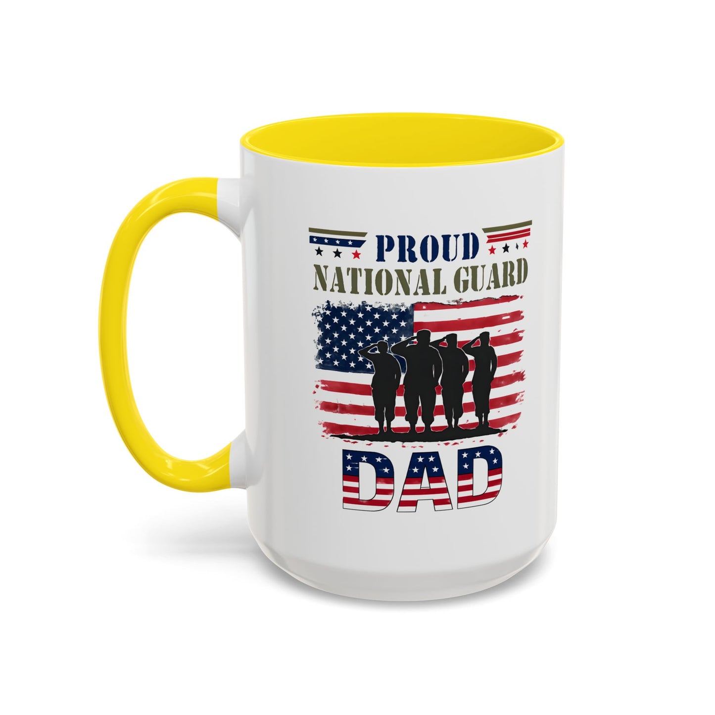 Proud National Guard Dad Coffee Mug, Army National Guard, Veteran Appreciation, Military Family Gift, Gift For Heroes