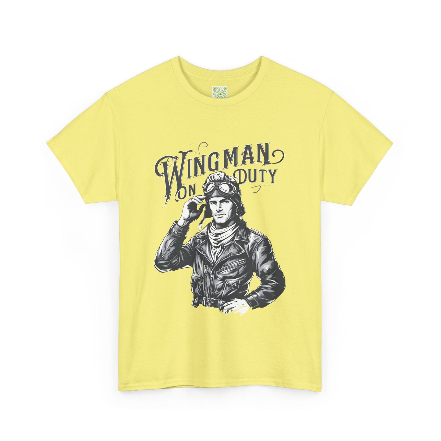 Wingman on Duty TShirt, Unisex Wingman Tee, Best Friend Gift, Gift for Him, Adventure Apparel, Casual Heavy Cotton Shirt, Leader Night Out