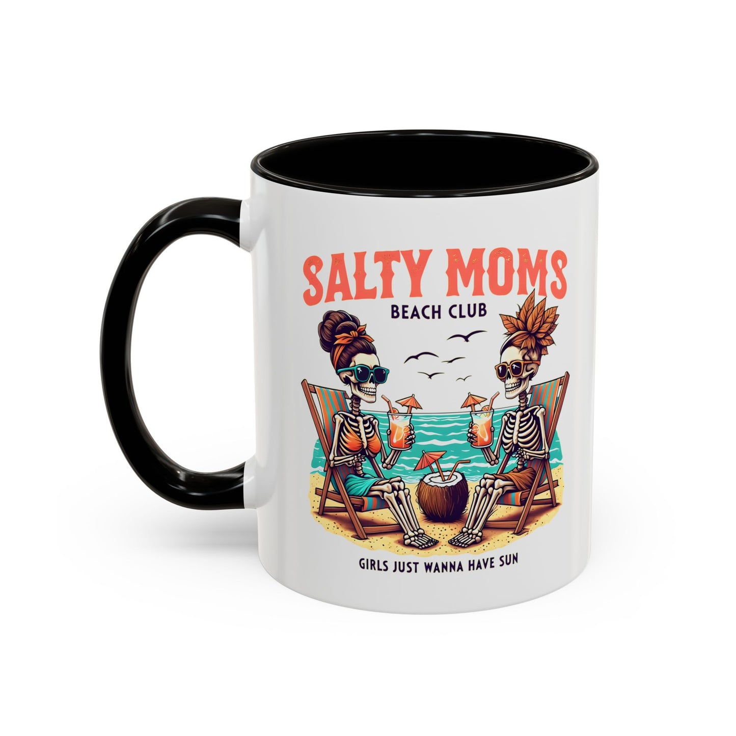 Bonus Mom Gift, Salty Moms Beach Club Mug, Salty Mug, Summer Mom Mug, Hot Mom Summer, Beach Club Mug, Stay Salty Mug, Beach Days