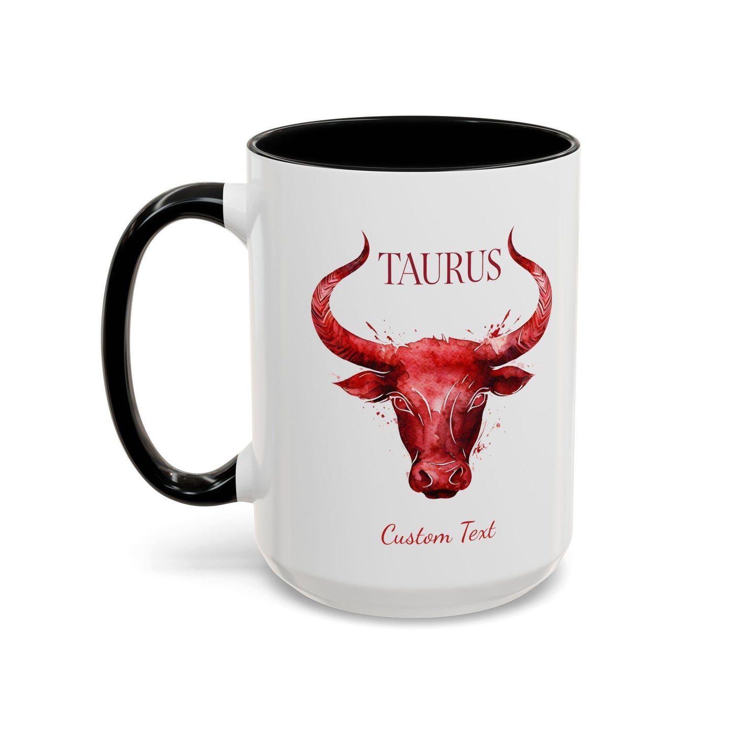 Personalized Taurus Coffee Mug, Zodiac Mug, Astrology Mug, Taurus Zodiac Gift, Custom Zodiac Gift, Birth Month Cup